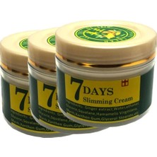 7Days Ginger 3lü Adet Miracle Slimming Cream Kremi 100 ml