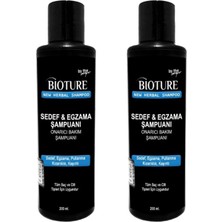 Bioture &egzema Döküntülerine Onaran Saç Bakım Şampuanı 200 ml x 2 Ad