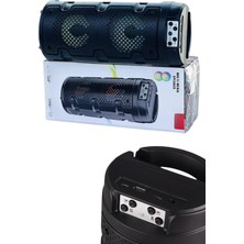 Bluetooth Hoparlör Yüksek Bass Ses Sistemiyle Hoparlör Kolon