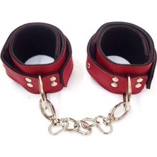 Plant Life Boxes Kırmızı Deri Bilekliksiyah