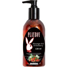 Playboy Çilekli 120 ml Aromaterapi Masaj Yağı Snmx -Çilekli Playboy 120 ml Strawberry Massage Oil