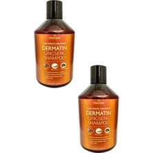 Dökülmeyi Engelleyen Yıkadıkça Uzatan Etkisiyle Dermatın Gingseng Shampoo x 2 Ad