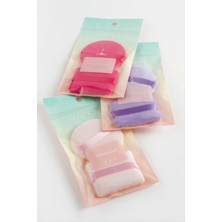 Plant Life 2 Adet Renkli Makyaj Süngeri