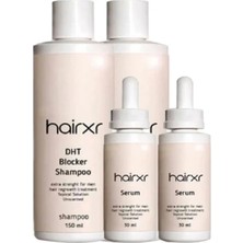 Haırxr Shampoo & Serum/hairxr Saç Bakım Şampuan 150ML ve Saç Serumu 30ML x 2 Adet