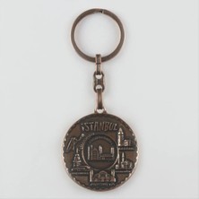 Istanbul Figürlü Metal Anahtarlık