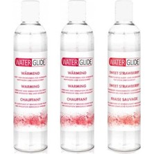 Water Glide  Warming Lubricant 400 ml 2 Adet +  Sweet Strawberry Lubricant 400 ml Çilek Aromalı 1 Adet