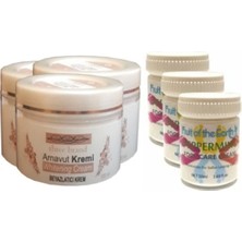 Three Brand Hintohu 100ml Arnavut Aklık Kremi 3 Adet+Foot Care Cream 50 ml Ayak Bakım Kremi Nane Ferahlığı