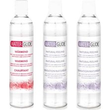 Water Glide  Warming Lubricant 400 ml 1 Ad +  Natural Feeling Lubricant 400 ml Doğal His Jel 2 Adet