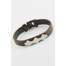 Üçgen Kaliteli Suni Deri Bileklik