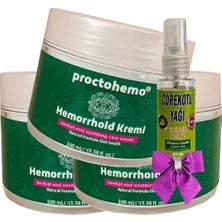 Proctohemo Cream 100 ml x 3 Adet + Çörek Otu Yağı 30 ml