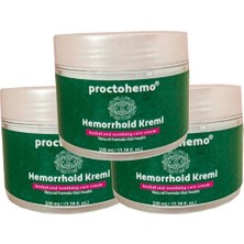 Proctohemo Cream 150 ml 3 Tane Birden