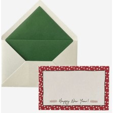 Maritera Yılbaşı White Snows Tebrik Kartı (10'lu Kutu)