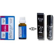 Eros Sfliege Kadınlara Özel Damla + Eros Sprey