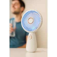USB Şarjlı Taşınabilir Mini El Tipi Fan – Sessiz ve Güçlü Serinlik