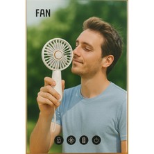 USB Şarjlı Taşınabilir Mini El Tipi Fan – Sessiz ve Güçlü Serinlik