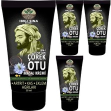 İbn-i Sina Herbal 4  Adet Çörek Otu Kremi 50 ml Masaj
