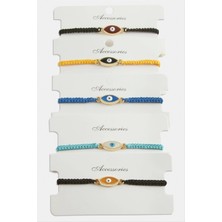 Nazar Makrome Örgülü Bileklik