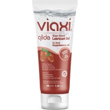 Viaxi Glide Çilekli Jel Su Bazlı 100  ml