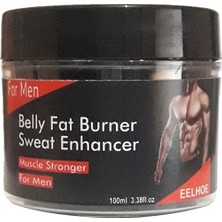 Belly Fatburner Sweat Enhancer Erkeklere Özel Yağlara Parçalayıcı Kas Şekillendirme Kremi GIZEY-92-2:0126 100 ml