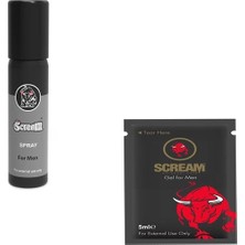 Scream For Men Sprey Erkeklere Özel 20 ml