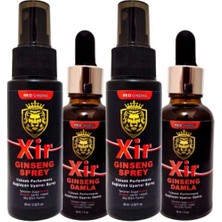 Xir 2 Tane 60 ml Spray 3xeffect Erkeğe Özel Karışım Sprey + 2 Tanexir Bay Bayan Özel 50 ml Içecek HAPG356
