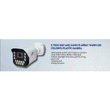 Ztech ZR-2067 2mp Ahd Fullcolor 2.8mm Bullet Dış Mekan Kamera