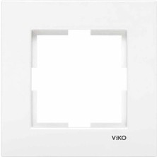 Viko Karre Beyaz Tekli Çerçeve(15 Adet)