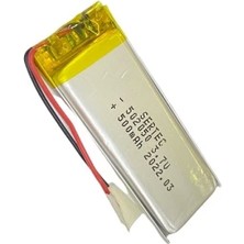 502050 3.7V 500 Mah Li-Polymer Pil DEVRELI/1.5A
