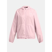 Under Armour Pembe Kız Çocuk Rüzgarlık 1384206-647-UA Sport Wındbreaker Jk