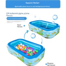 Whale Çocuk Şişme Yüzme Havuzu (Yurt Dışından)