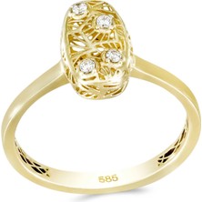 T51 Tuğrul Altın Altın Yüzük T075168