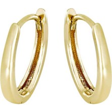 T51 Tuğrul Altın Altın Halka Küpe T075365