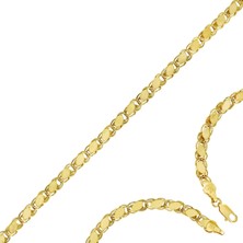 T51 Tuğrul Altın Altın Pullu Zincir T074936