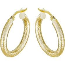 T51 Tuğrul Altın Altın Halka Küpe T075353