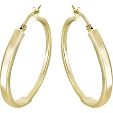 T51 Tuğrul Altın Altın Halka Küpe T075423