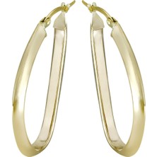 T51 Tuğrul Altın Altın Halka Küpe T075111