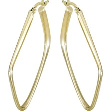 T51 Tuğrul Altın Altın Halka Küpe T075116