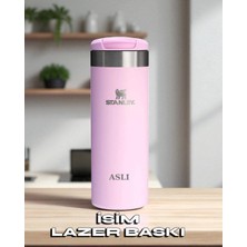Stanley Özel İsimli The Aerolight Transit Mug .47L / 16OZ Cherry Blossom