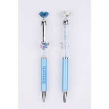 Disney Lilo&stitch Lisanslı Kalp Figürlü Döndürülebilen Metal Kalem