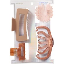 Renkli Kıskaç Toka Seti (4 Adet)