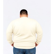 Erkek Büyük Beden Oversize Uzun Kollu T-Shirt 3xl 4xl 5xl 6xl 7xl 8xl 9xl