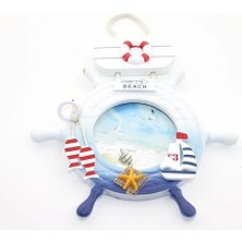 Ahşap Marin Dümenli Çerçeve Model 3