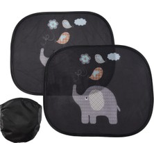 Solar Sanc Araba Güneşliği Bebek, Araba Camı Güneşliği Çocuklar Için, 44 x 36 cm (Yurt Dışından)