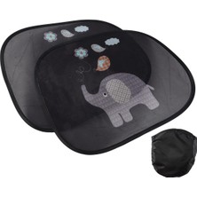 Solar Sanc Araba Güneşliği Bebek, Araba Camı Güneşliği Çocuklar Için, 44 x 36 cm (Yurt Dışından)