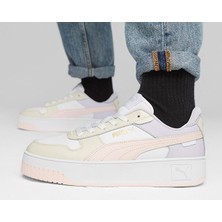 Puma 389390 10 Carina Street Beyaz-Pembe-Bej-Lila Kadın Spor Ayak