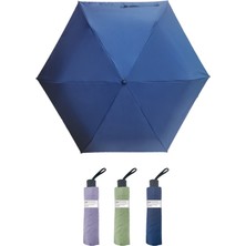 Klasik Düz Renk Güneş Şemsiyesi (Lacivert) - Uv 50