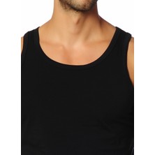 BLACKSPADE 9678 ERKEK TENDER COTTON 2 Lİ SİYAH ATLET