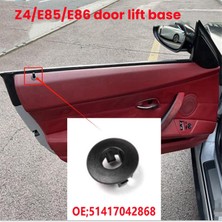 Solar Sanc Z4 E85 E86 03-08 Kapı Kilidi Pimi Direği Grommet Kılavuzu Trim Çerçevesi (Yurt Dışından)