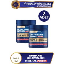 Nutraxin Multivitamin Mineral Powder 300 gr 2 Adet
