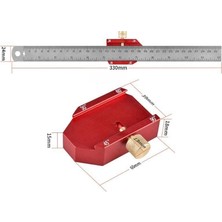 Solar Sanc Açı Çizici Çelik Cetvel Konumlandırma Bloğu B (Yurt Dışından)